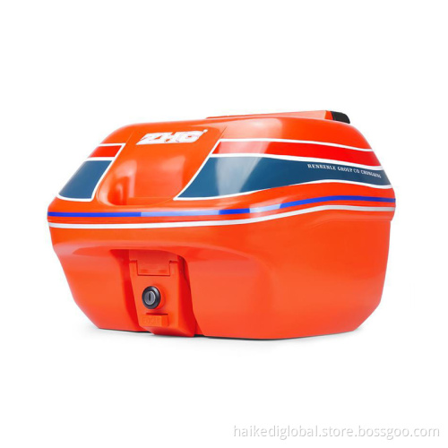 Motorcycle large capacity storage box